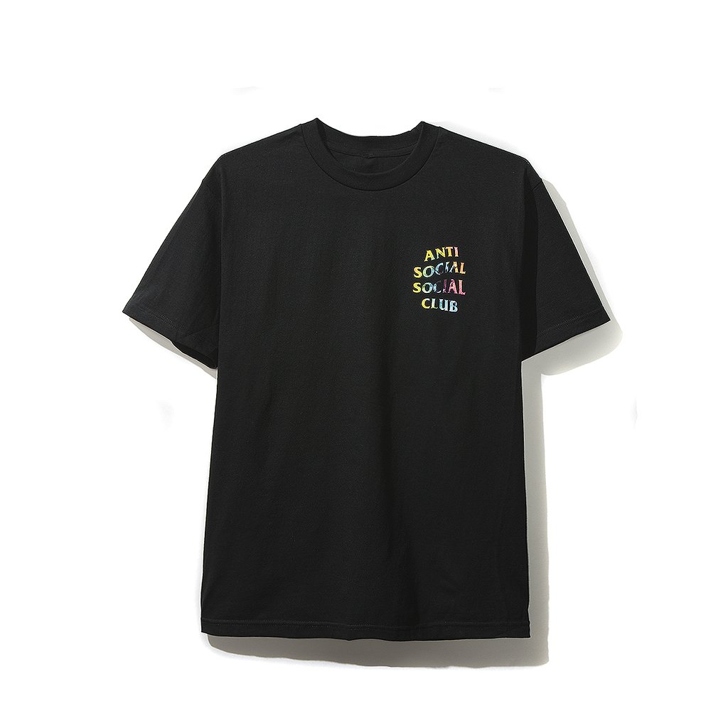 Anti Social Social Club Thai Dye Black Tee Novelship